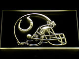 FREE Indianapolis Colts Helmet LED Sign - Yellow - TheLedHeroes