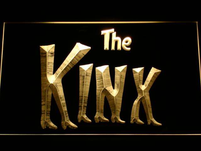 The Kinks LED Neon Sign USB - Yellow - TheLedHeroes