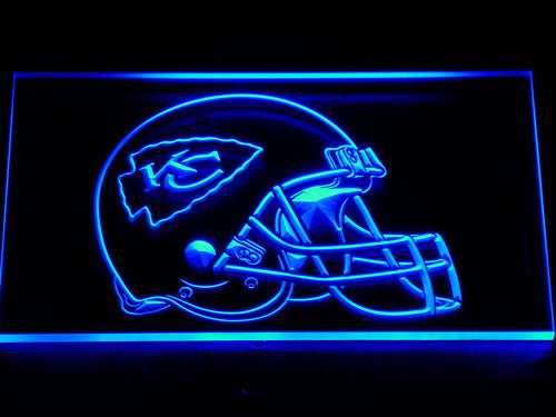Kansas City Chiefs LED Sign - Blue - TheLedHeroes
