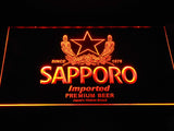 FREE Sapporo Beer LED Sign - Orange - TheLedHeroes