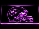 Kansas City Chiefs LED Neon Sign USB - Purple - TheLedHeroes