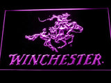 Winschester Firearms LED Neon Sign USB - Purple - TheLedHeroes