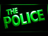 The Police LED Neon Sign Electrical - Green - TheLedHeroes