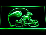 Minnesota Vikings Helmet LED Sign - Green - TheLedHeroes
