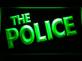 FREE The Police LED Sign - Green - TheLedHeroes