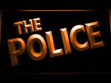 The Police LED Neon Sign USB - Orange - TheLedHeroes