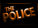 FREE The Police LED Sign - Orange - TheLedHeroes