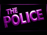 The Police LED Neon Sign USB - Purple - TheLedHeroes