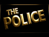 The Police LED Neon Sign USB - Yellow - TheLedHeroes