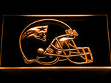 New England Patriots Helmet LED Sign - Orange - TheLedHeroes