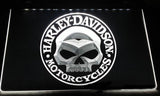 Harley Davidson 7 LED Sign - White - TheLedHeroes