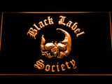 Black Label Society LED Neon Sign USB - Orange - TheLedHeroes