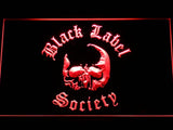Black Label Society LED Neon Sign USB - Red - TheLedHeroes