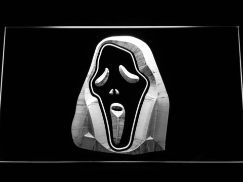 FREE Scary Movie LED Sign - White - TheLedHeroes