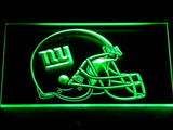 New York Giants Helmet LED Sign - Green - TheLedHeroes