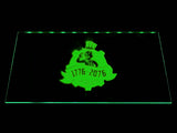 Fallout 1776-2076 LED Neon Sign USB - Green - TheLedHeroes