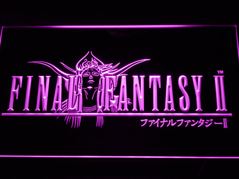 FREE Final Fantasy II LED Sign - Purple - TheLedHeroes