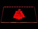 Fallout 1776-2076 LED Neon Sign USB - Red - TheLedHeroes