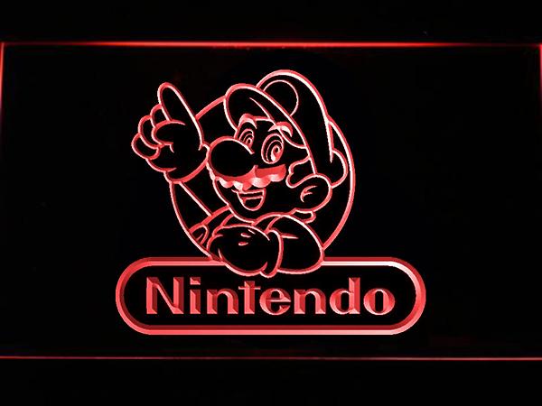 Nintendo Mario 2 LED Neon Sign Electrical - Red - TheLedHeroes