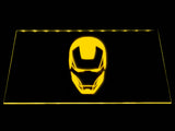 FREE Iron Man LED Sign - Yellow - TheLedHeroes