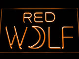 True Blood Red Wolf LED Neon Sign USB - Orange - TheLedHeroes