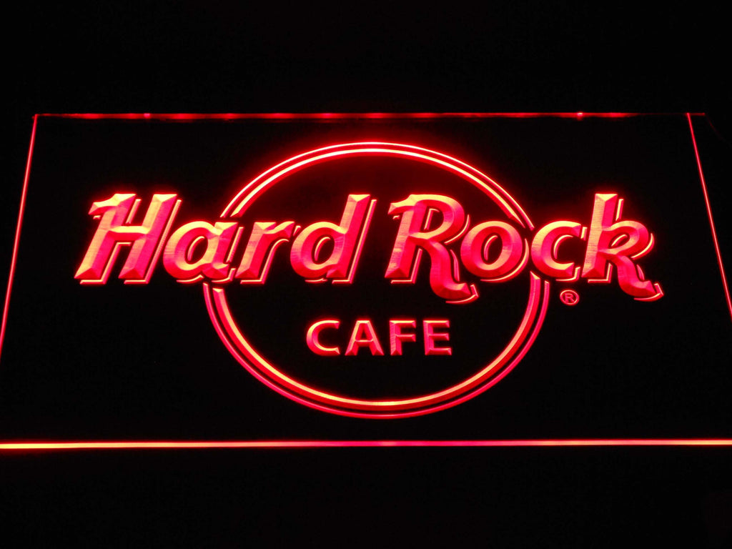 Hard Rock Cafe LED Neon Sign Electrical - Red - TheLedHeroes