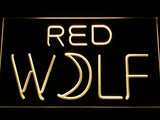 True Blood Red Wolf LED Neon Sign USB - Yellow - TheLedHeroes