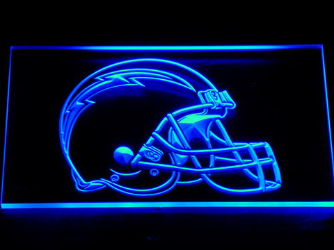 FREE San Diego Chargers Helmet LED Sign - Blue - TheLedHeroes