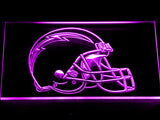 FREE San Diego Chargers Helmet LED Sign - Purple - TheLedHeroes