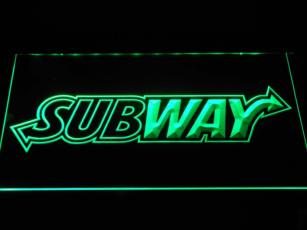 FREE Subway LED Sign - Green - TheLedHeroes