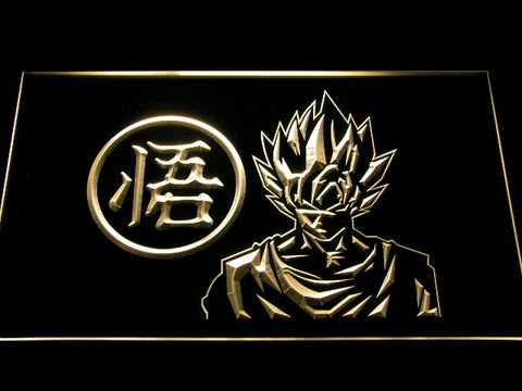FREE Dragon Ball Z LED Sign - Yellow - TheLedHeroes