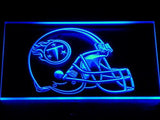 Tennessee Titans Helmet LED Neon Sign Electrical - Blue - TheLedHeroes