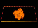 FREE Fallout Vault Boy (2) LED Sign - Orange - TheLedHeroes