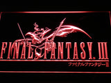 FREE Final Fantasy III LED Sign - Red - TheLedHeroes