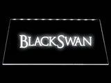 Black Swan LED Neon Sign USB - White - TheLedHeroes
