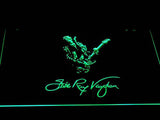 Stevie Ray Vaughan LED Neon Sign Electrical - Green - TheLedHeroes
