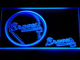 FREE Atlanta Braves (2) LED Sign - Blue - TheLedHeroes