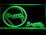 FREE Atlanta Braves (2) LED Sign - Green - TheLedHeroes