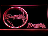 FREE Atlanta Braves (2) LED Sign - Red - TheLedHeroes