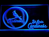 St. Louis Cardinals (4) LED Neon Sign Electrical - Blue - TheLedHeroes