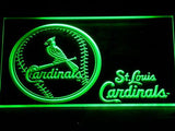St. Louis Cardinals (4) LED Neon Sign Electrical - Green - TheLedHeroes