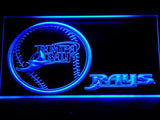 Tampa Bay Rays (2) LED Neon Sign USB - Blue - TheLedHeroes