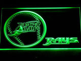 Tampa Bay Rays (2) LED Neon Sign Electrical - Green - TheLedHeroes