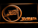 Tampa Bay Rays (2) LED Neon Sign Electrical - Orange - TheLedHeroes