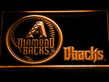 FREE Arizona Diamondbacks (2) LED Sign - Orange - TheLedHeroes