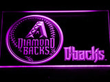 FREE Arizona Diamondbacks (2) LED Sign - Purple - TheLedHeroes