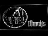 FREE Arizona Diamondbacks (2) LED Sign - White - TheLedHeroes