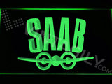 Saab 2 LED Sign - Green - TheLedHeroes