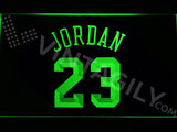 FREE Michael Jordan 23 LED Sign - Green - TheLedHeroes