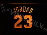 Michael Jordan 23 LED Neon Sign Electrical - Orange - TheLedHeroes
